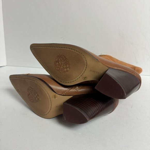 Vince Camuto Womens Overa Boot Tan Size 8.5 M - Picture 5 of 6